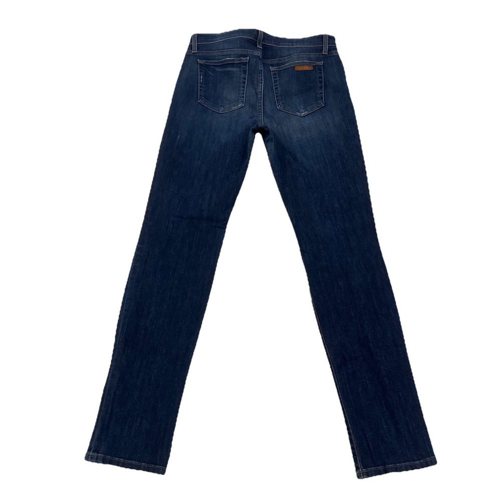 Joe’s Jeans Straight Leg Nellie Distressed Jeans Dark Medium Wash Women Size:31 - Picture 3 of 11